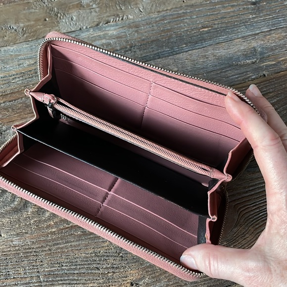 Gucci Sima pink Guccissma full zip long wallet - Picture 10 of 15